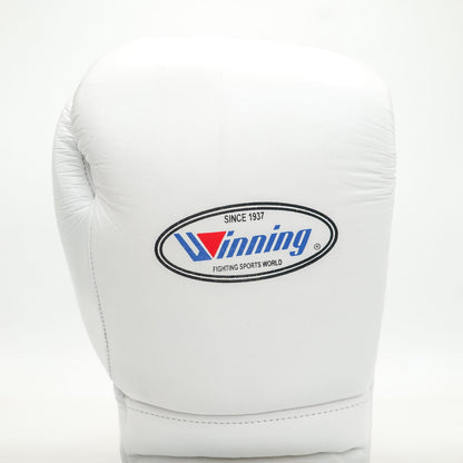 Puncherica Genuine Cowhide Leather Lace-Up Boxing Gloves